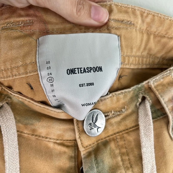 ONE TEASPOON High Waist Safari Pant Size 25 - Picture 4 of 6